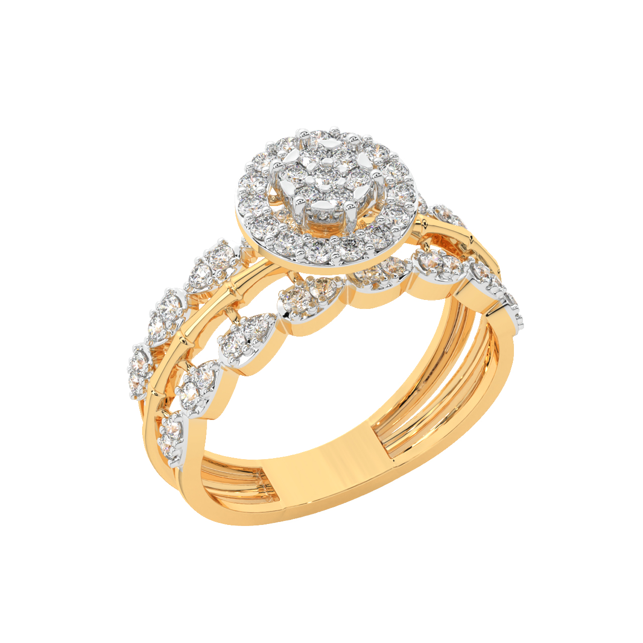 Annabelle Round Diamond Ring